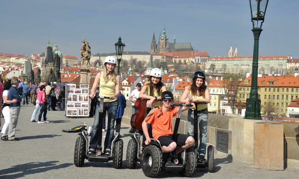 Prag: 1 Saatlik Özel Segway'li Şehir Manzarası Turu